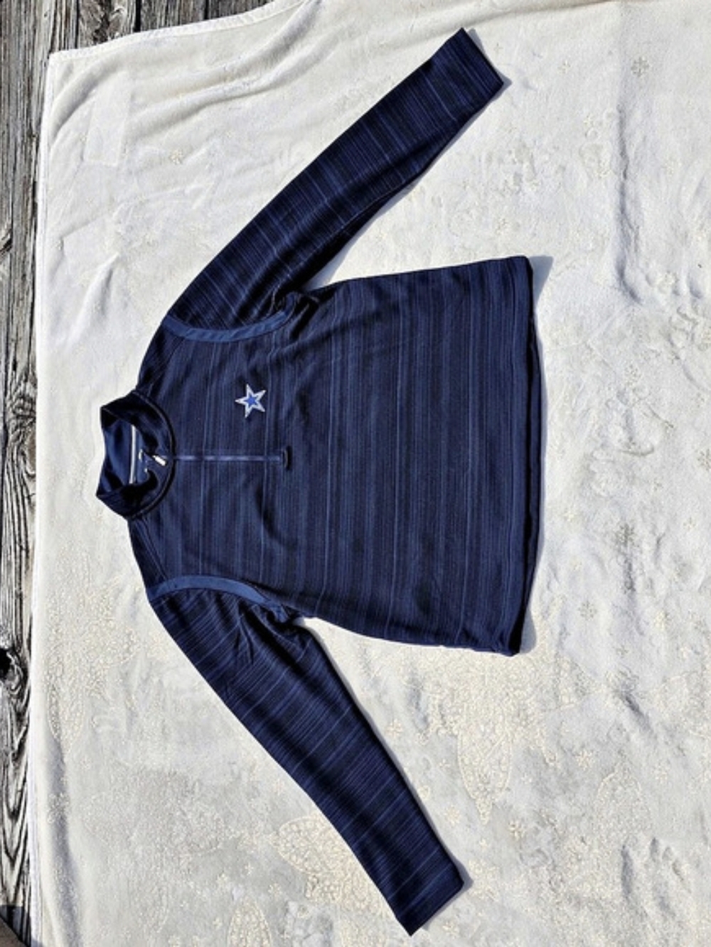 NWT Tommy Bahama Dallas Cowboys NFL IslandZone 1/4 Zip Pullover Men’s L